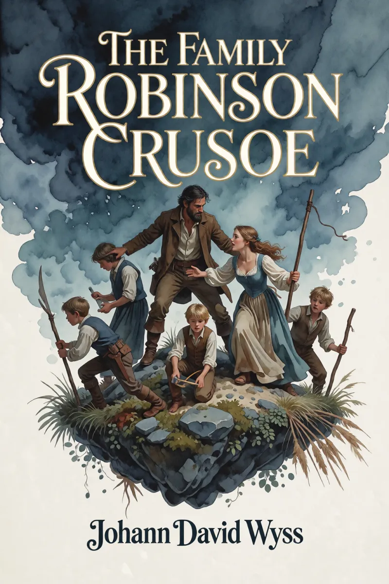 Cover of The family Robinson Crusoe by Johann David Wyss