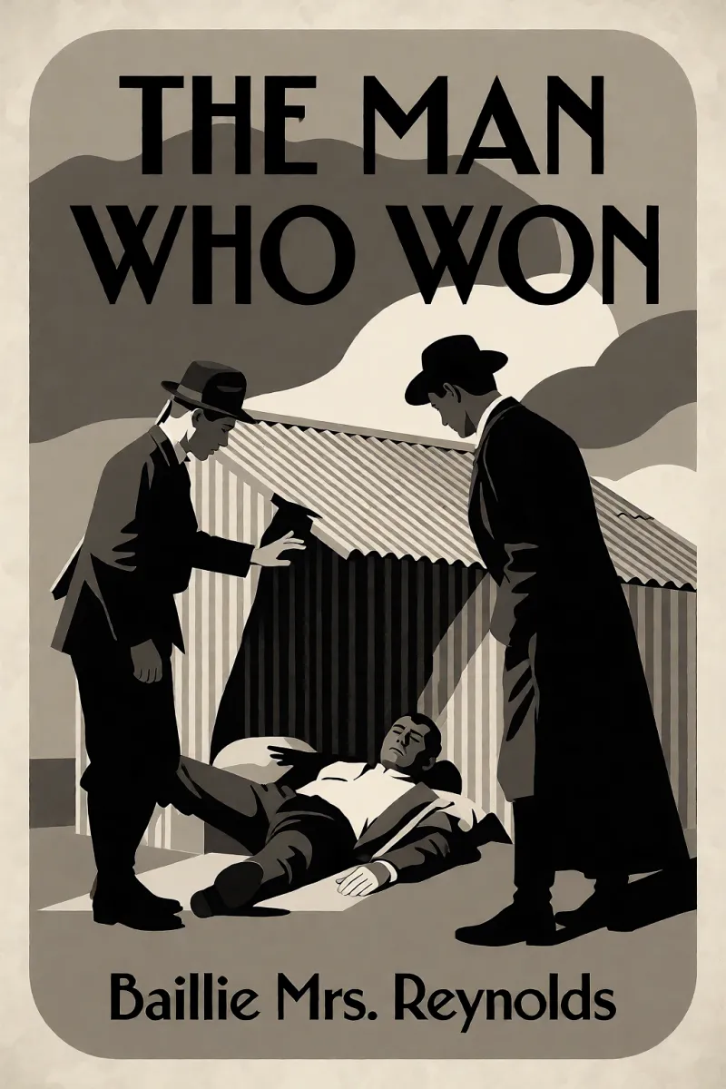 Cover of The man who won by Baillie Mrs. Reynolds