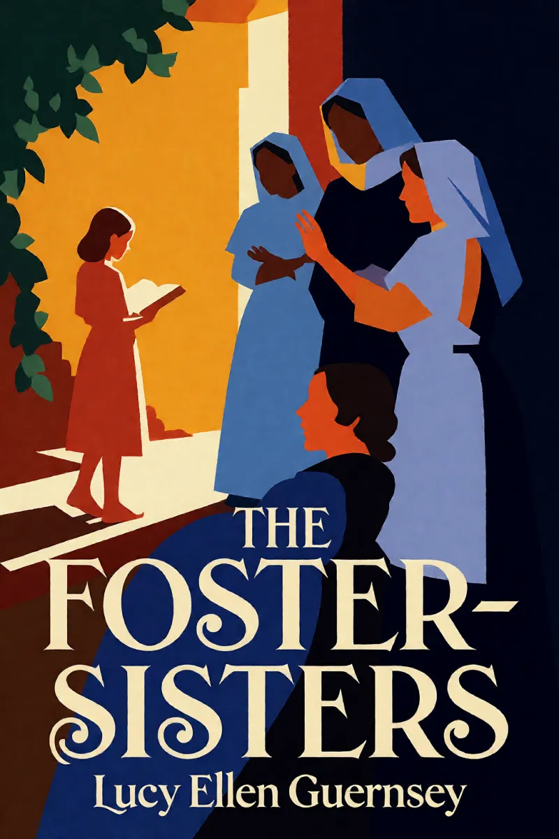 Cover of The foster-sisters by Lucy Ellen Guernsey