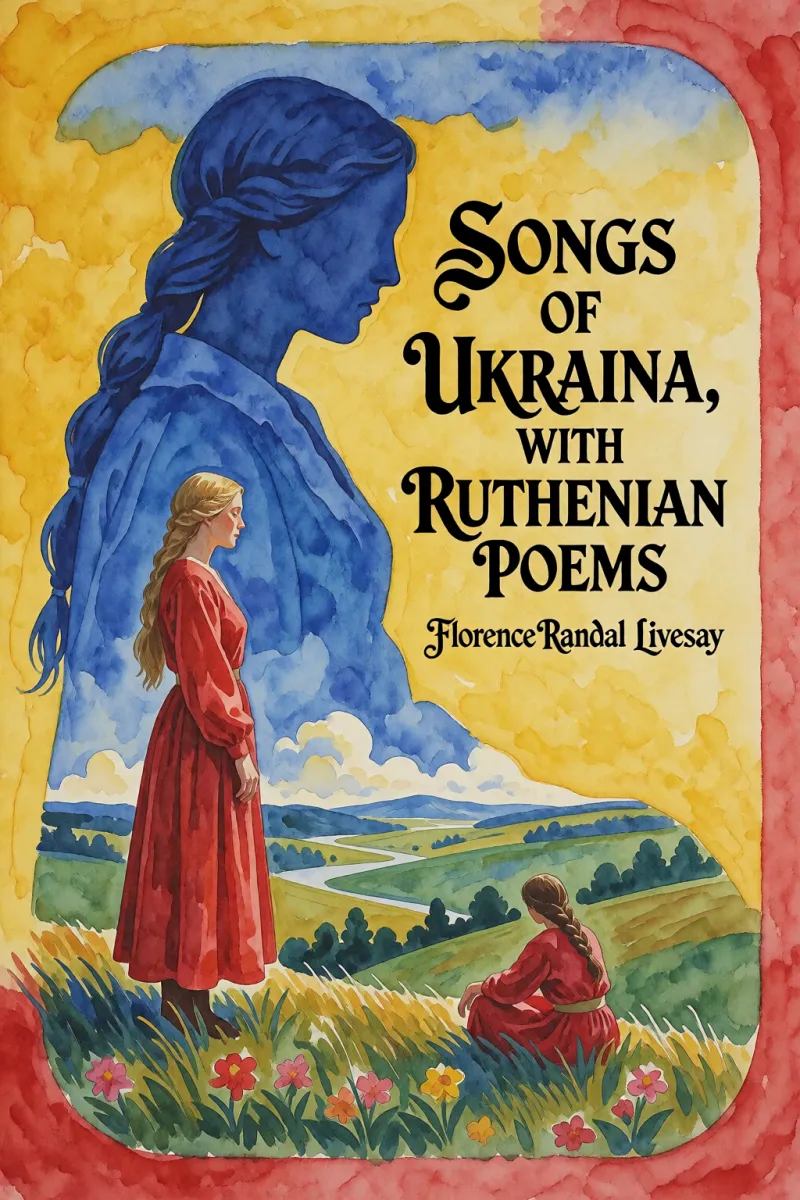 Cover of Songs of Ukraina, with Ruthenian poems by Florence Randal Livesay