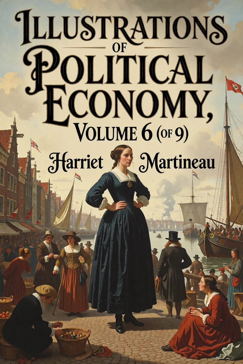 Cover of Illustrations of political economy, Volume 6 (of 9) by Harriet Martineau