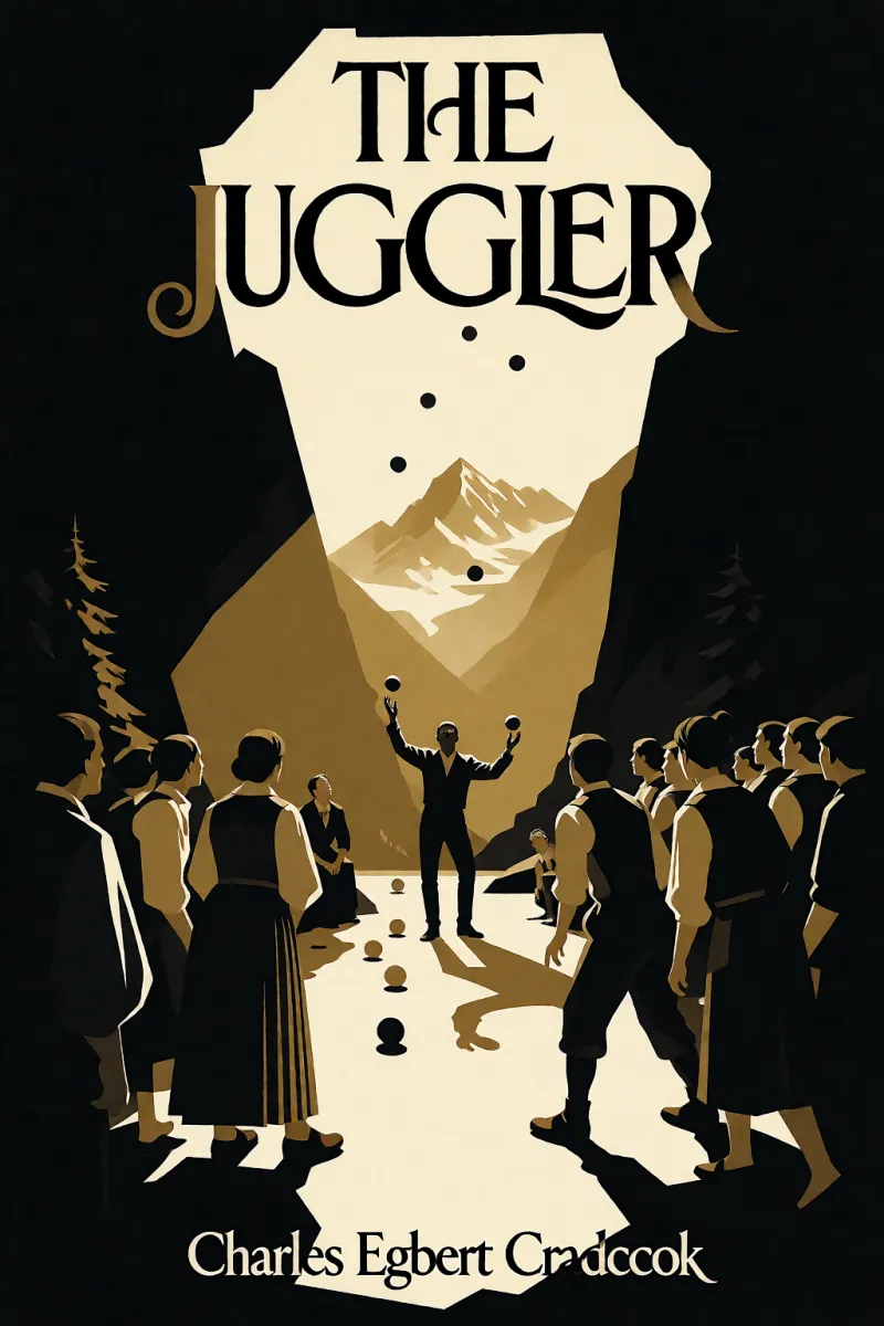 Cover of The juggler by Charles Egbert Craddock