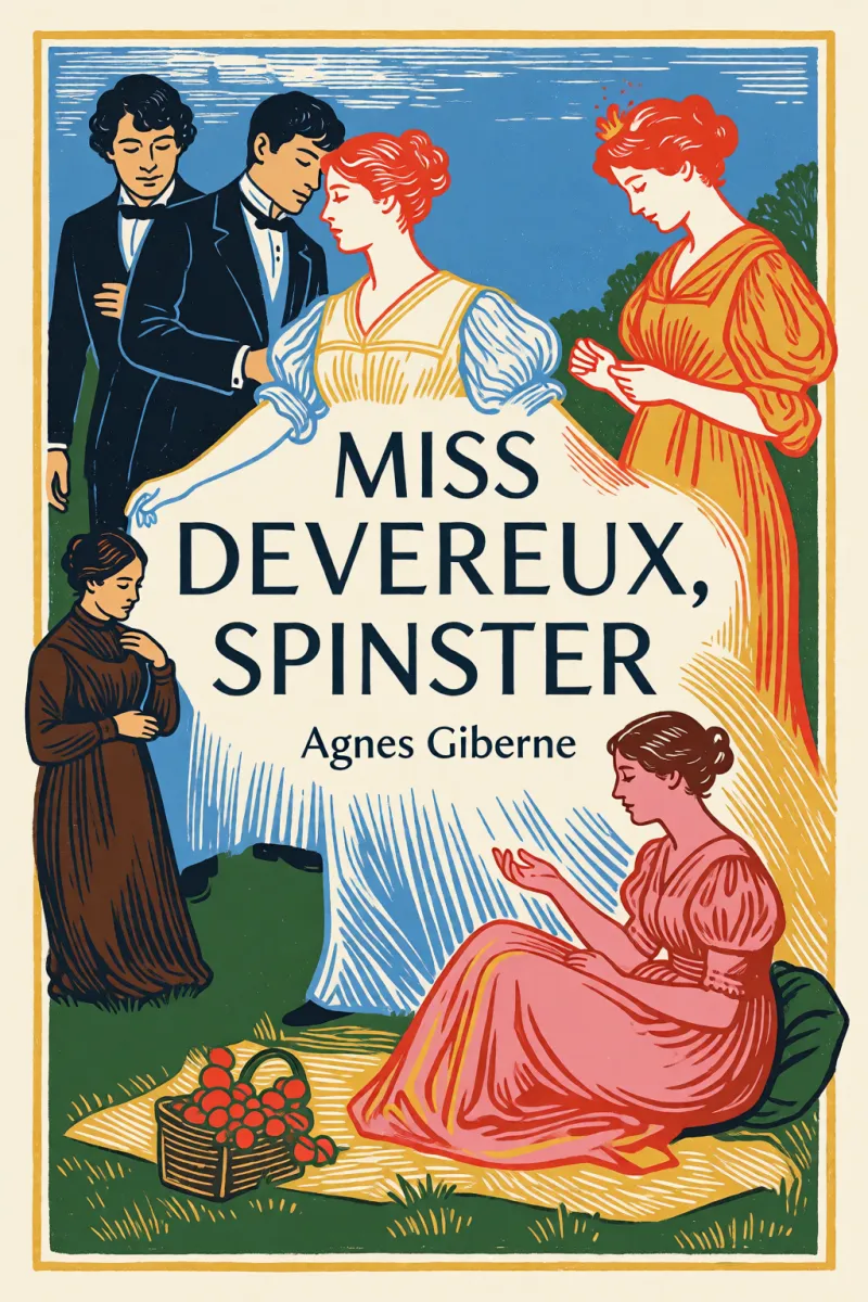 Cover of Miss Devereux, spinster by Agnes Giberne