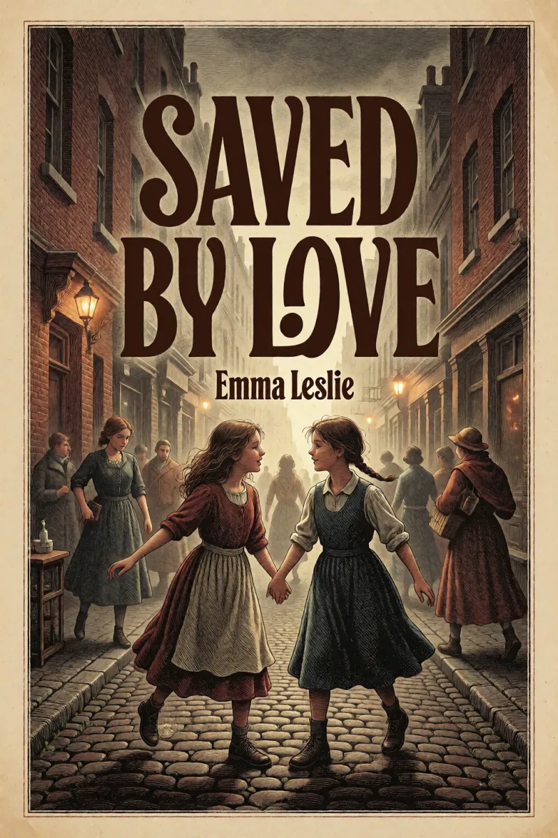 Cover of Saved by love by Emma Leslie