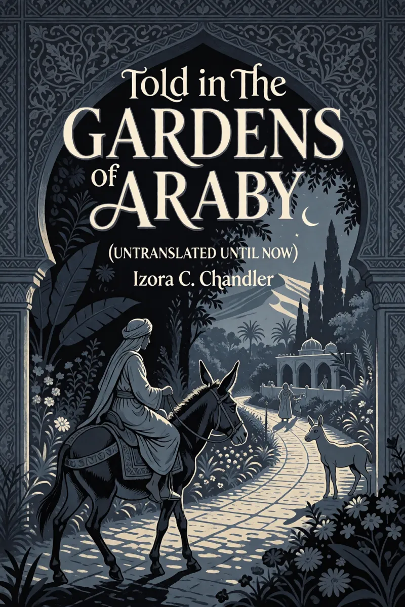 Cover of Told in the gardens of Araby (untranslated until now) by Izora C. Chandler