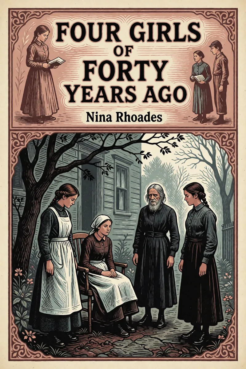 Cover of Four girls of forty years ago by Nina Rhoades