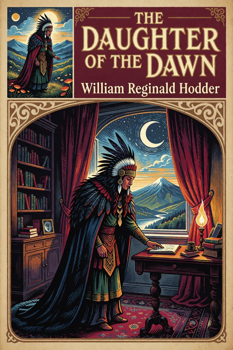 Cover of The daughter of the dawn by William Reginald Hodder