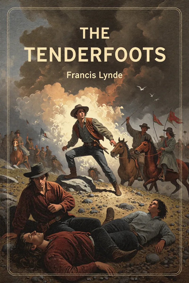 Cover of The tenderfoots by Francis Lynde