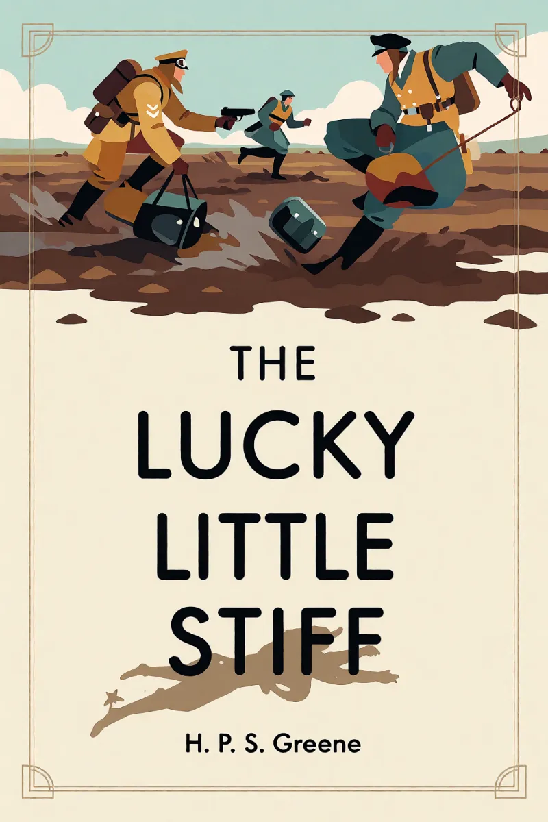 Cover of The lucky little stiff by H. P. S. Greene