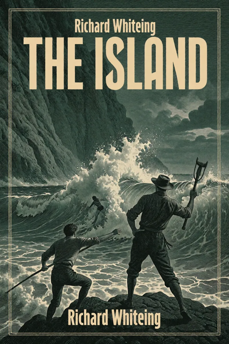 Cover of The island by Richard Whiteing