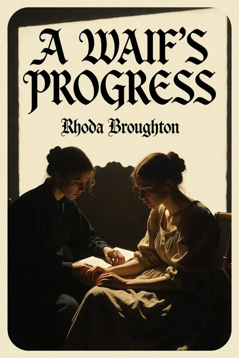 Cover of A waif's progress by Rhoda Broughton