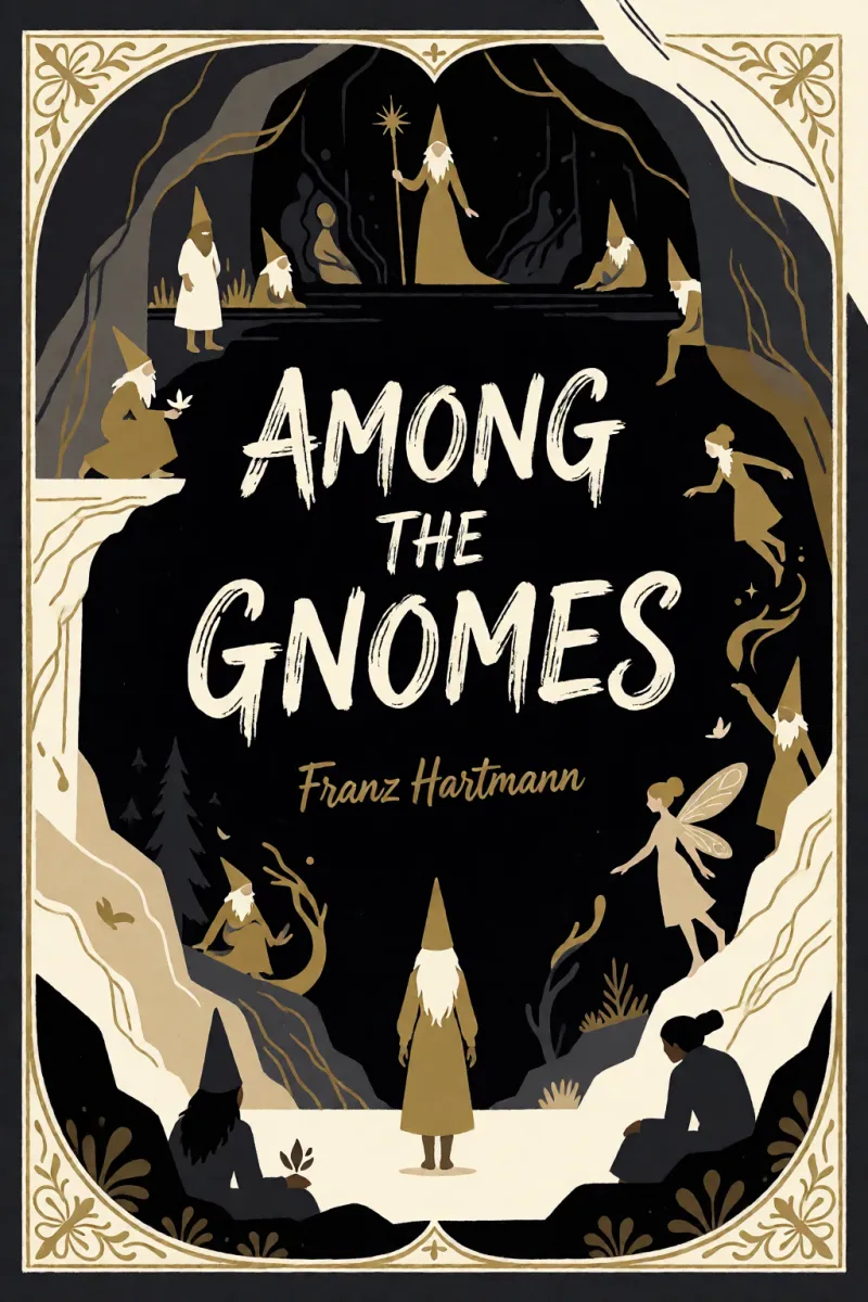 Cover of Among the gnomes by Franz Hartmann