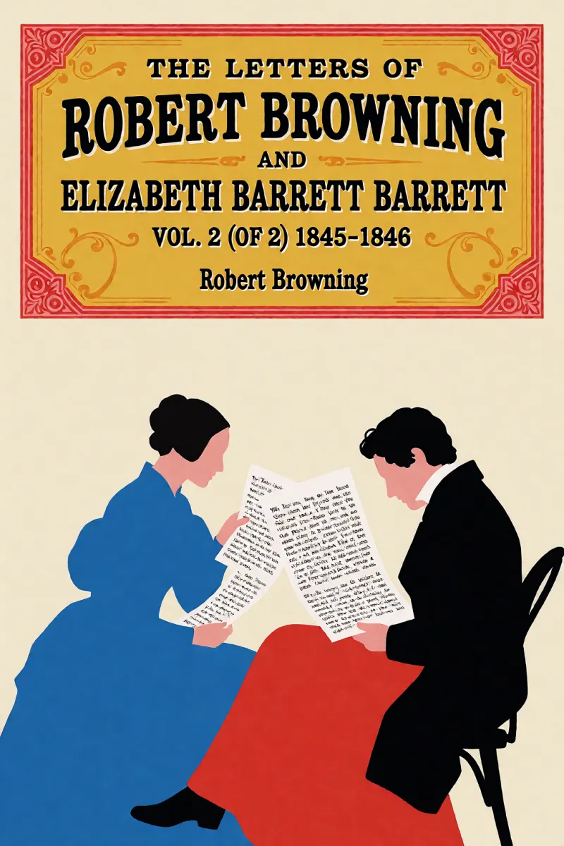 Cover of The letters of Robert Browning and Elizabeth Barrett Barrett, Vol. 2 (of 2) 1845-1846 by Robert Browning