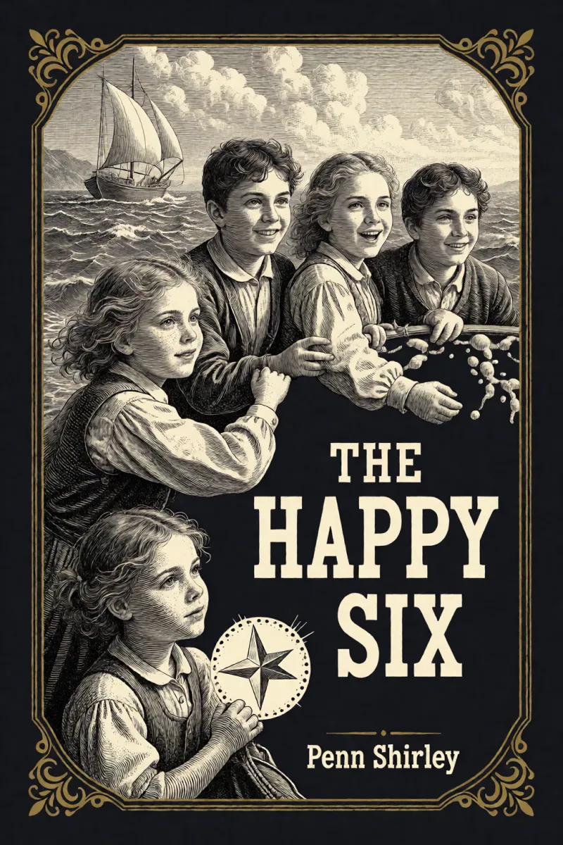 Cover of The happy six by Penn Shirley