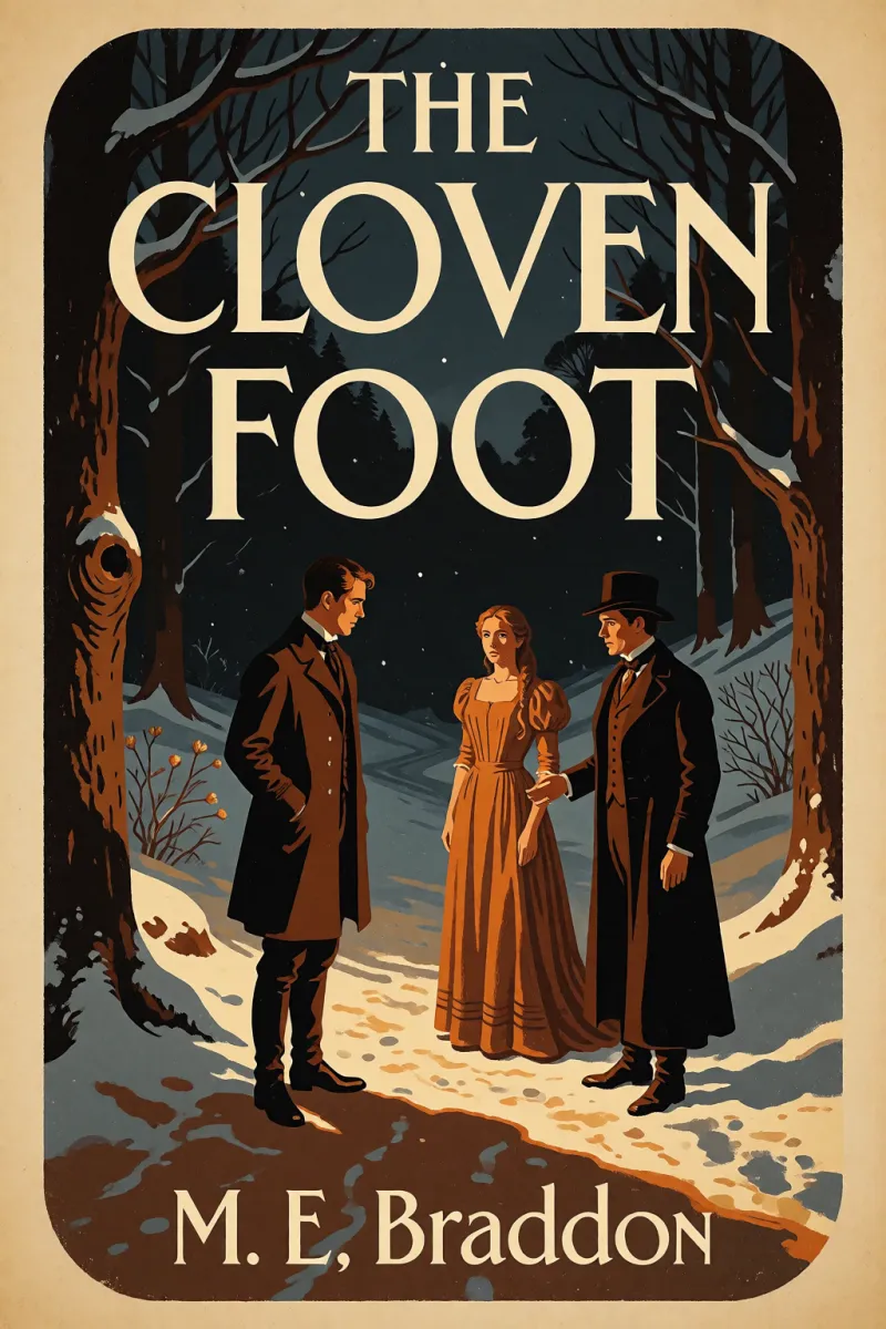 Cover of The cloven foot by M. E. Braddon