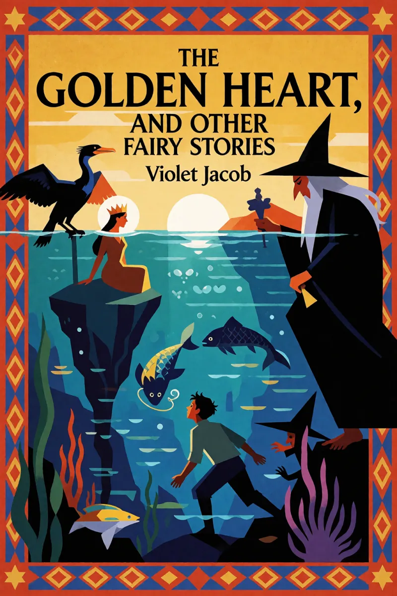 Cover of The golden heart, and other fairy stories by Violet Jacob