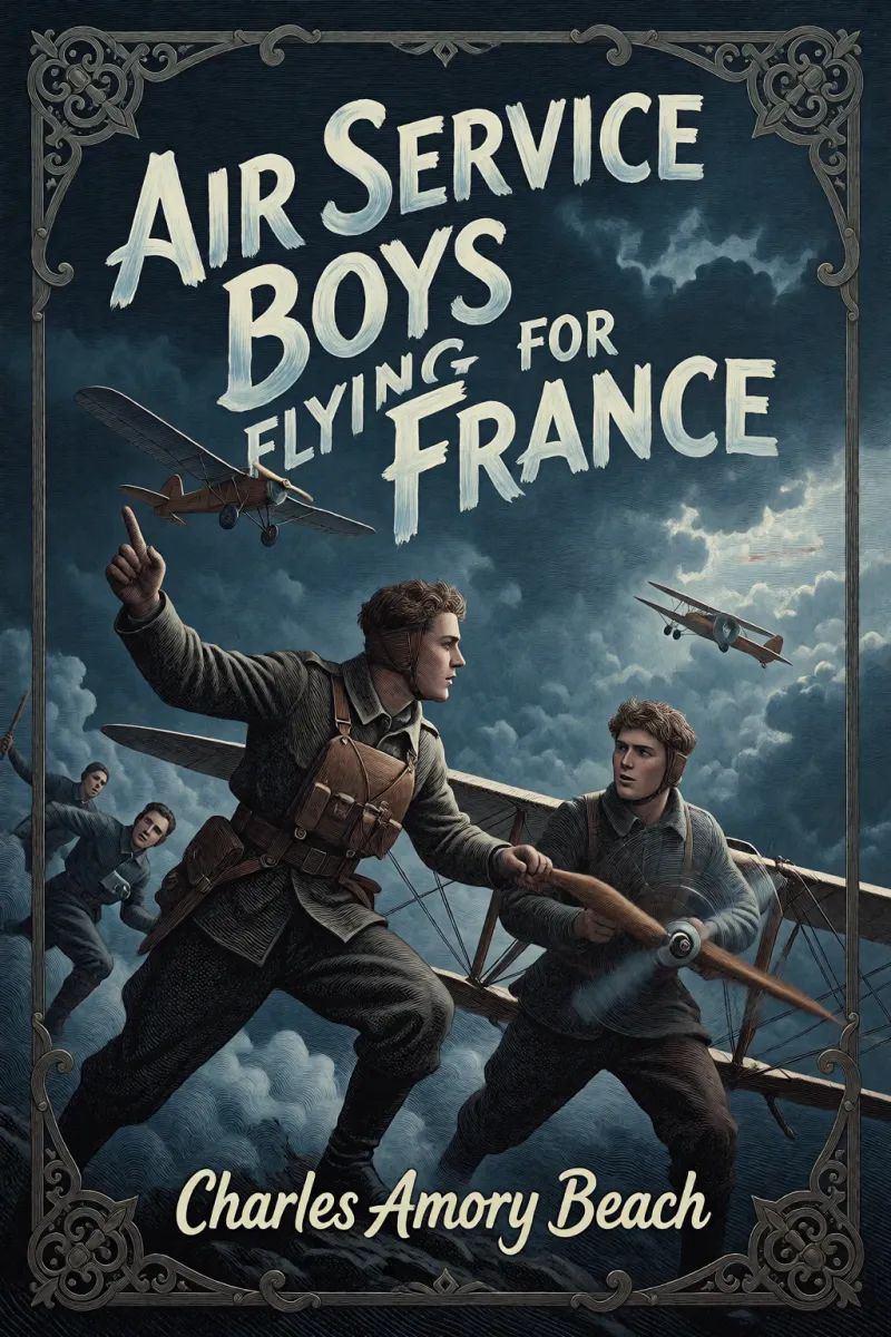 Cover of Air Service boys flying for France by Charles Amory Beach