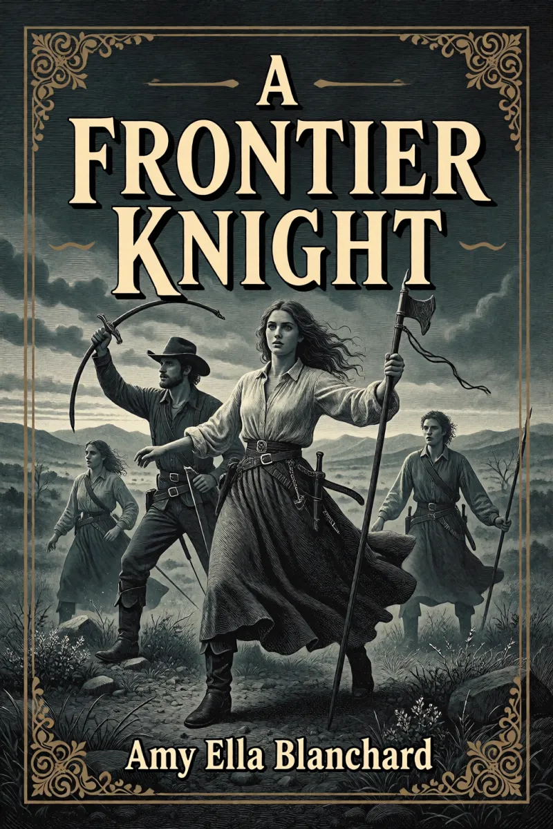 Cover of A frontier knight by Amy Ella Blanchard