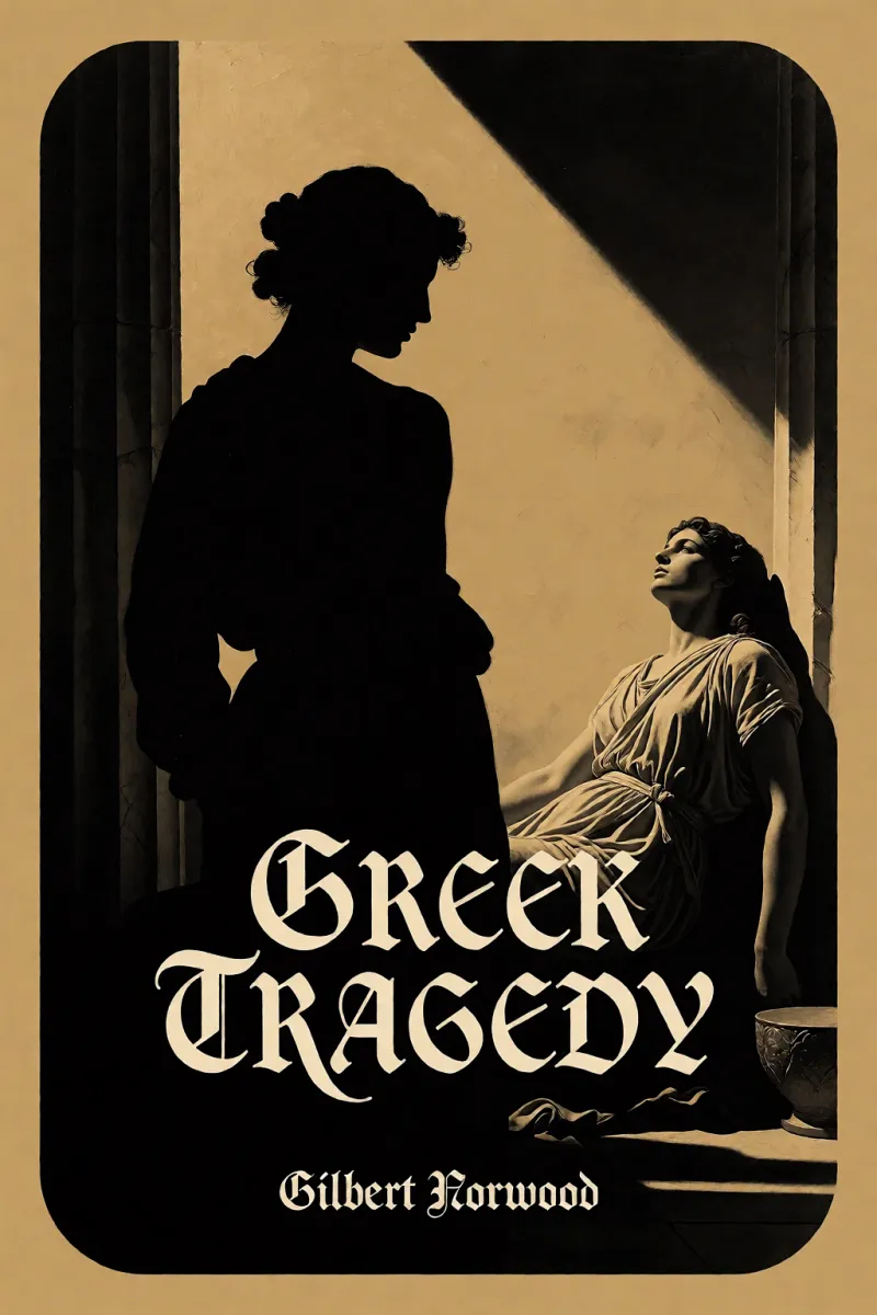 Cover of Greek tragedy by Gilbert Norwood