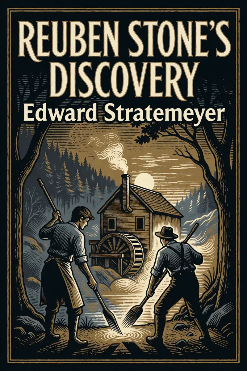 Cover of Reuben Stone's discovery by Edward Stratemeyer