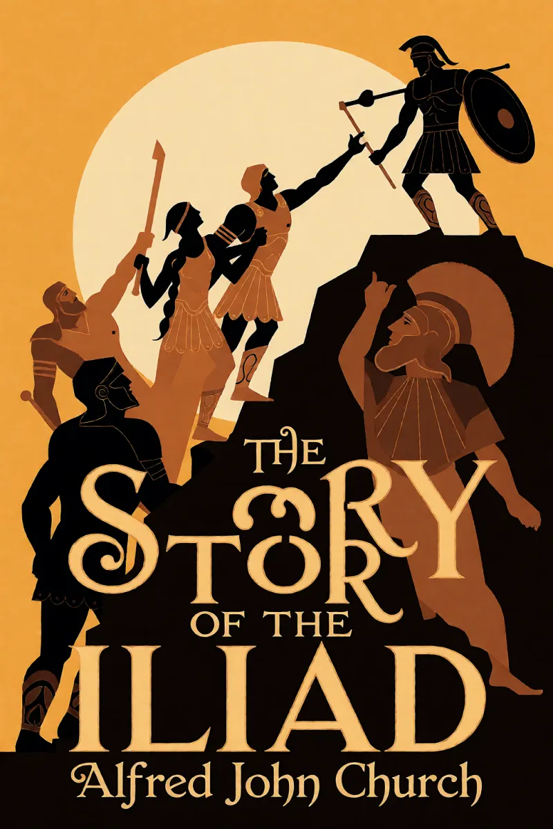 Cover of The story of the Iliad by Alfred John Church