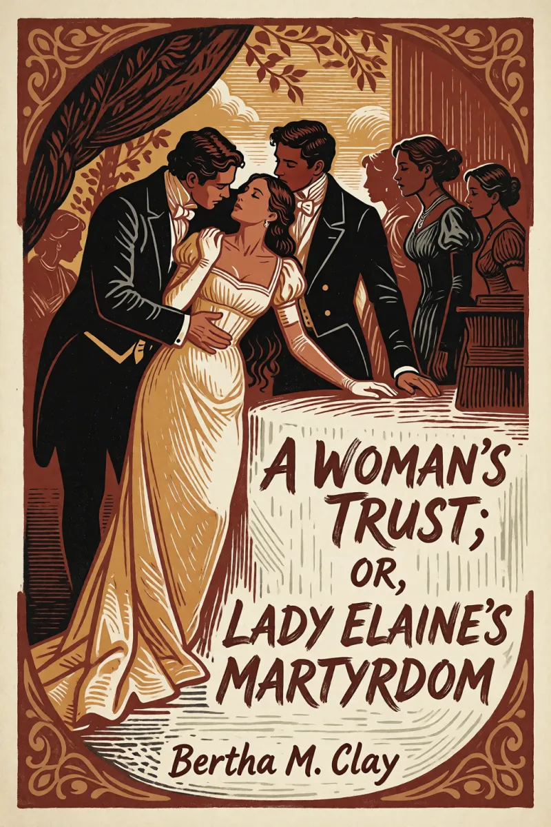 Cover of A woman's trust; or, Lady Elaine's martyrdom by Bertha M. Clay