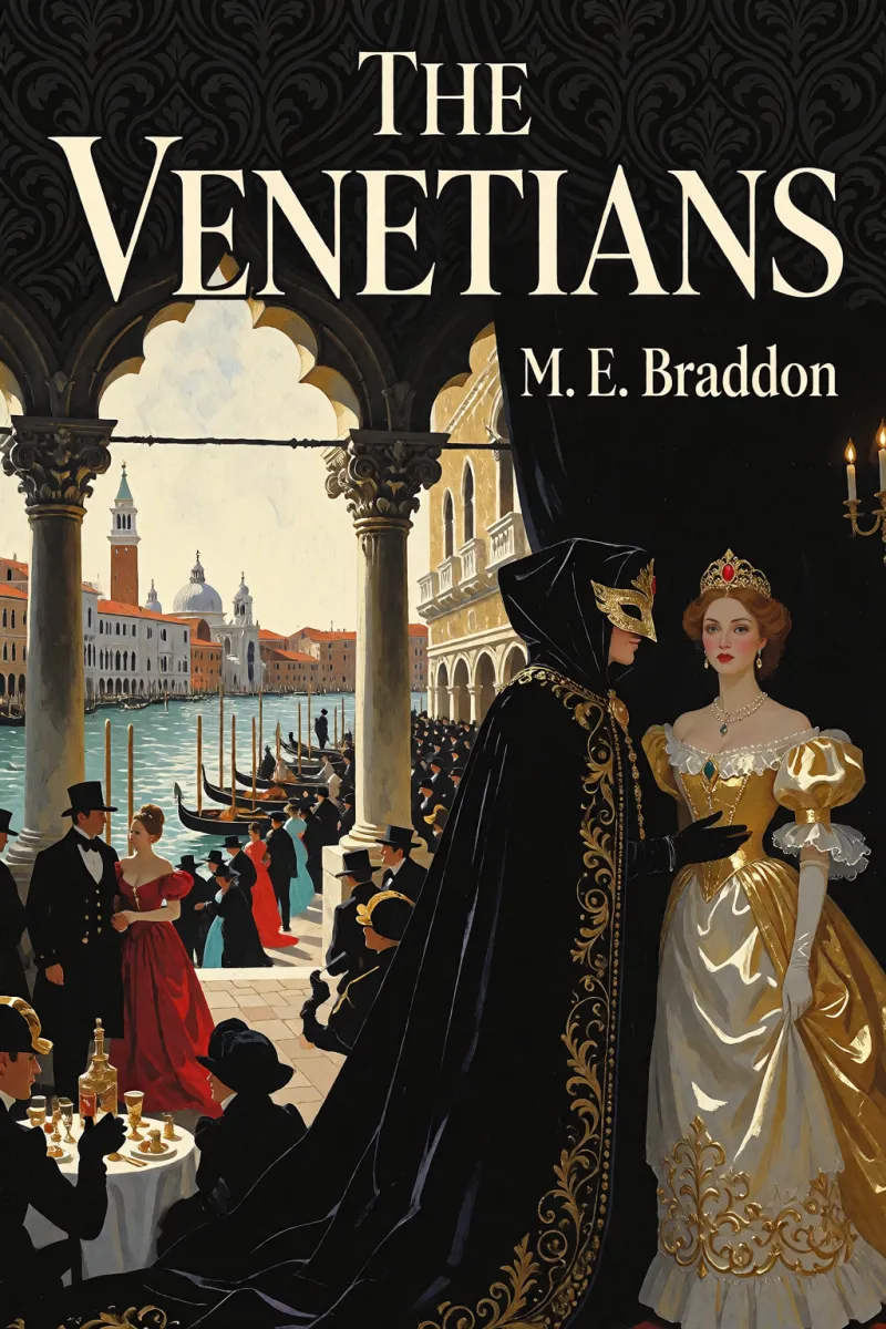 Cover of The Venetians by M. E. Braddon