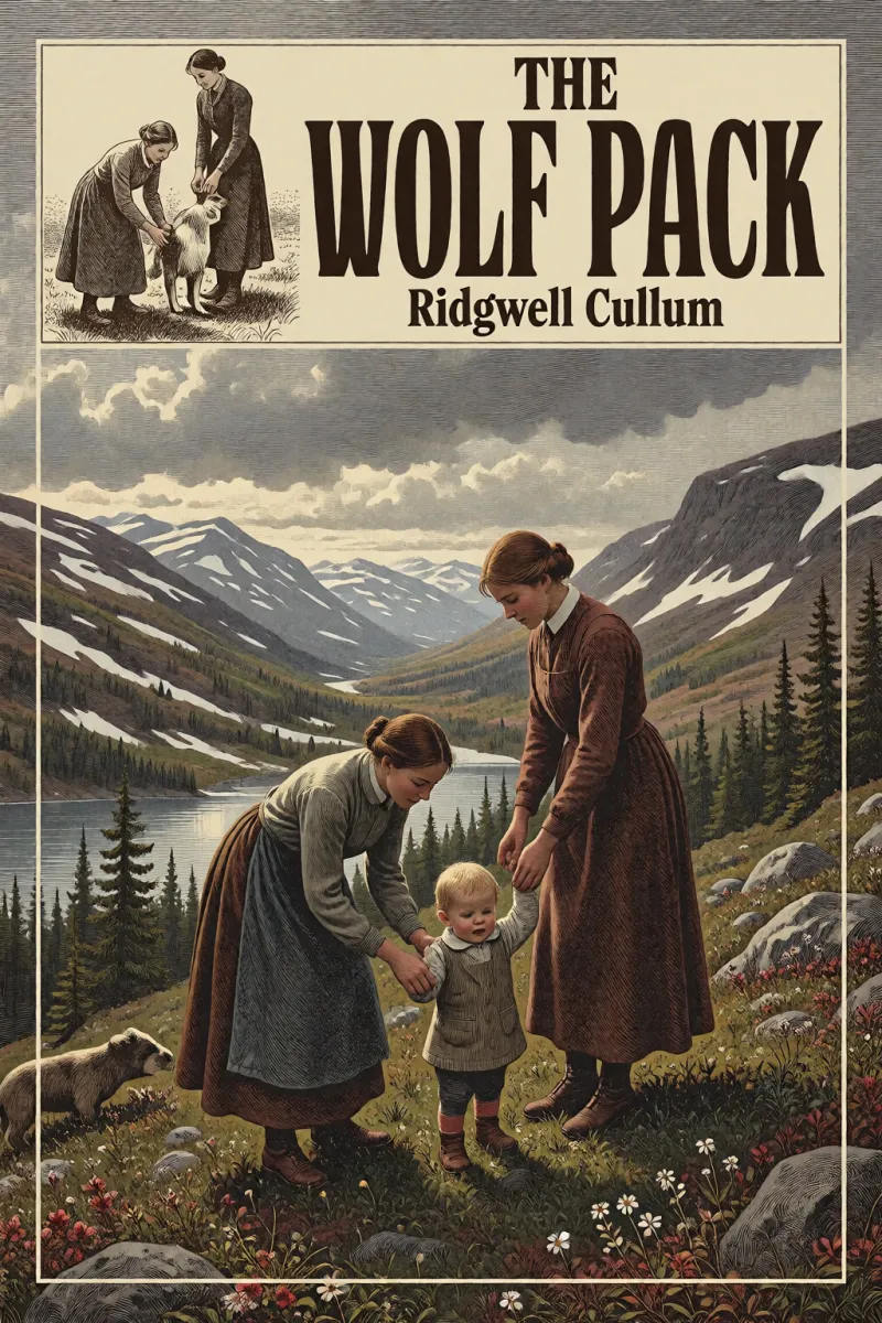 Cover of The wolf pack by Ridgwell Cullum