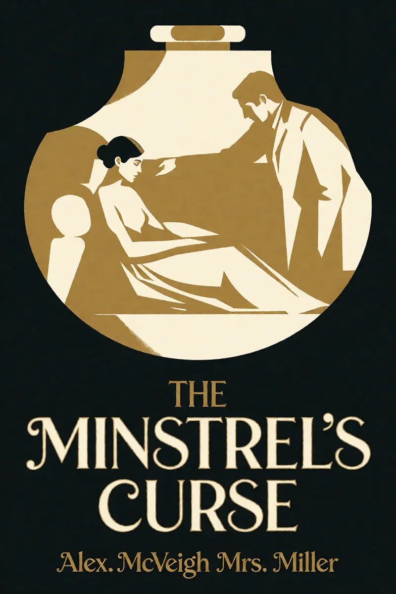 Cover of The minstrel's curse by Alex. McVeigh Mrs. Miller