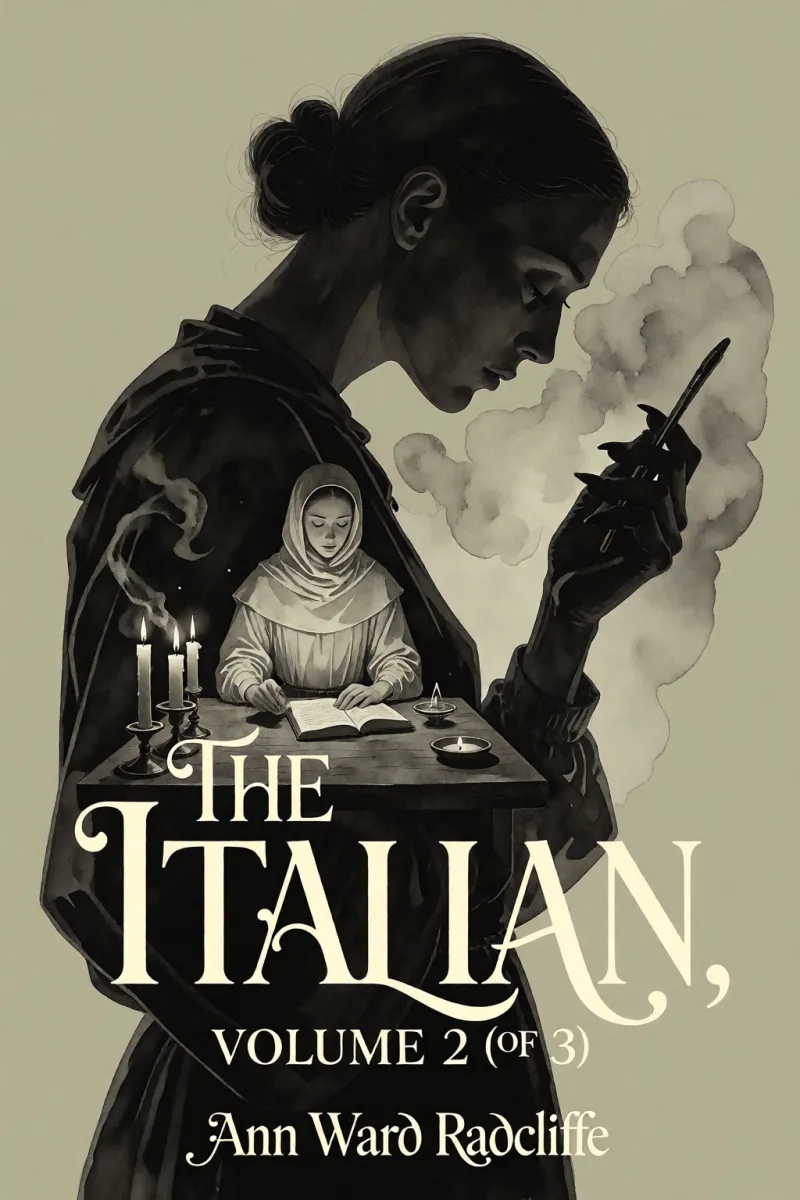 Cover of The Italian, Volume 2 (of 3) by Ann Ward Radcliffe