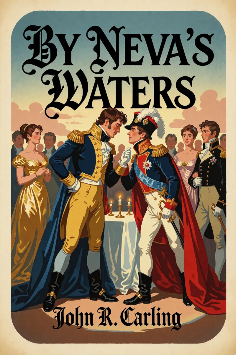 Cover of By Neva's waters by John R. Carling