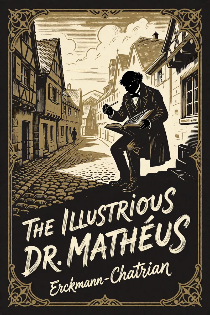 Cover of The illustrious Dr. Mathéus by Erckmann-Chatrian
