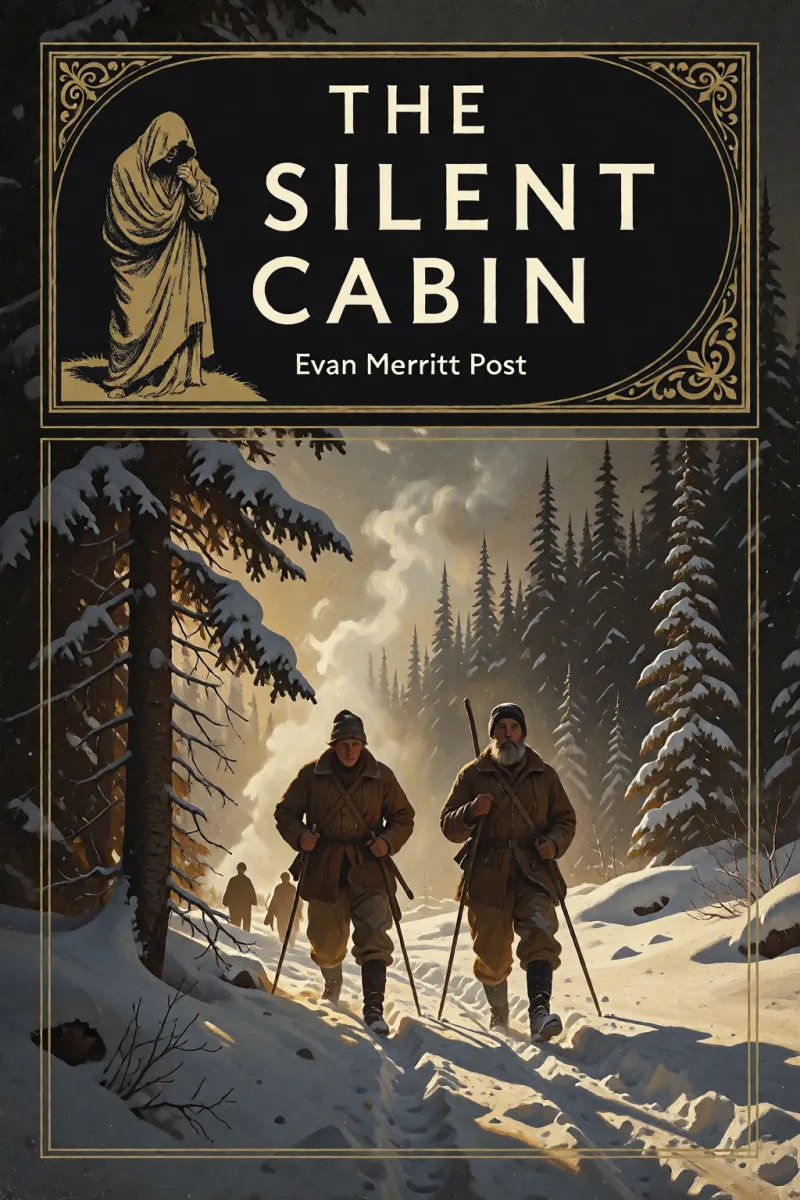 Cover of The silent cabin by Evan Merritt Post