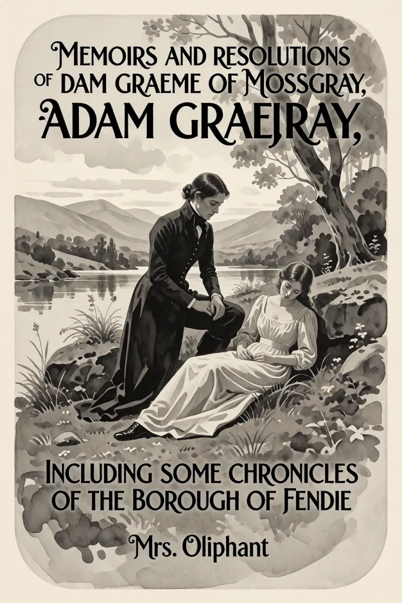 Cover of Memoirs and resolutions of Adam Graeme of Mossgray, including some chronicles of the borough of Fendie by Mrs. Oliphant