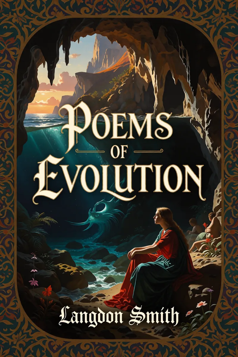 Cover of Poems of evolution by Langdon Smith