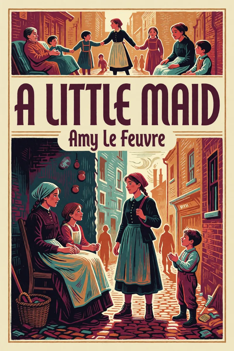 Cover of A little maid by Amy Le Feuvre