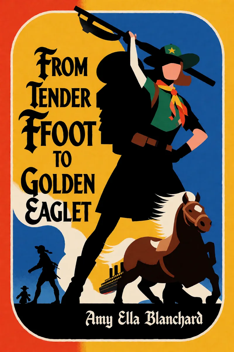 Cover of From Tenderfoot to Golden Eaglet by Amy Ella Blanchard