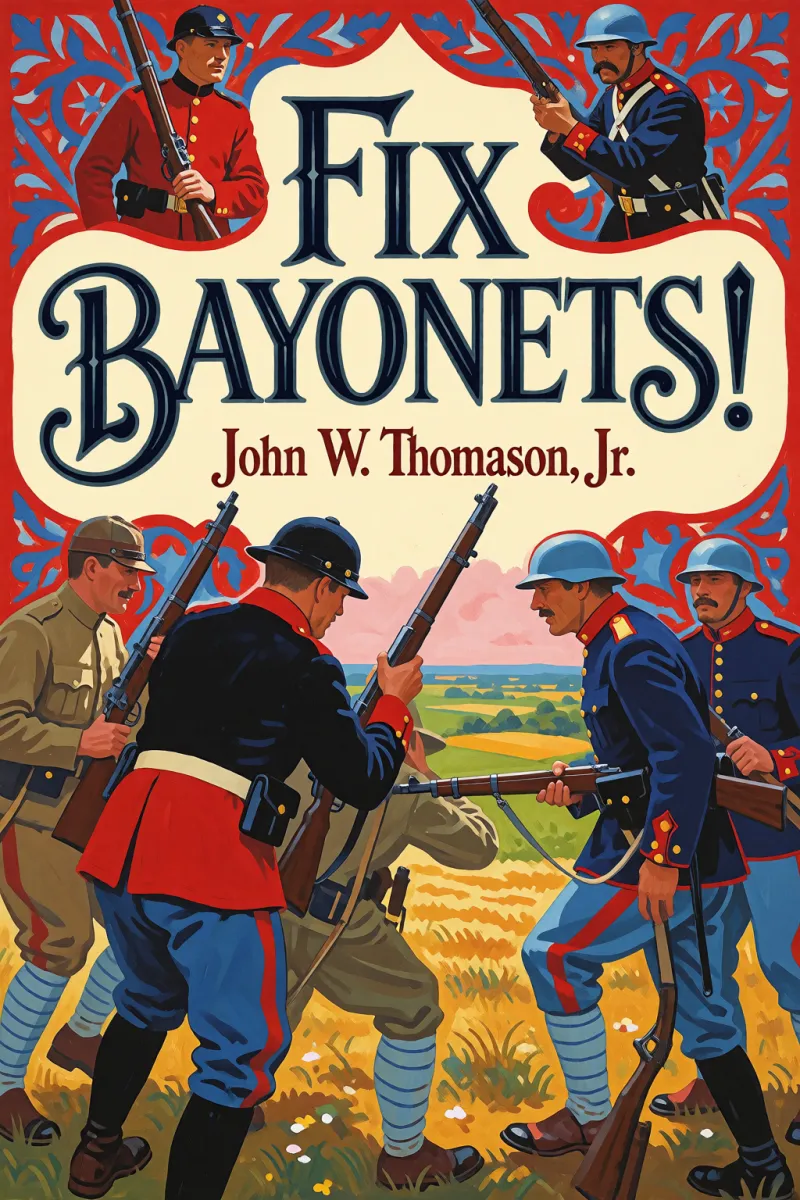 Cover of Fix bayonets! by John W. Thomason, Jr.