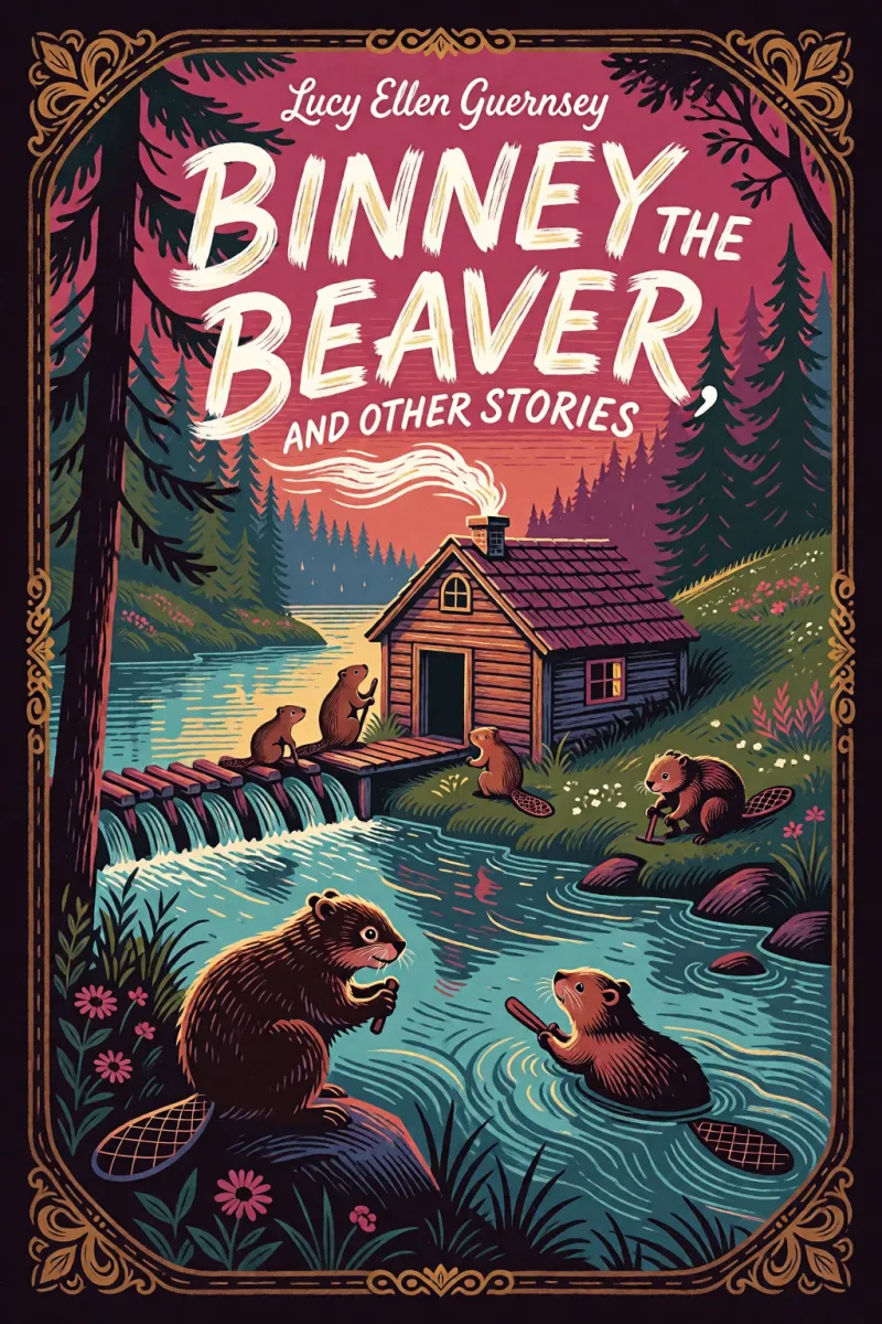 Cover of Binney the beaver, and other stories by Lucy Ellen Guernsey