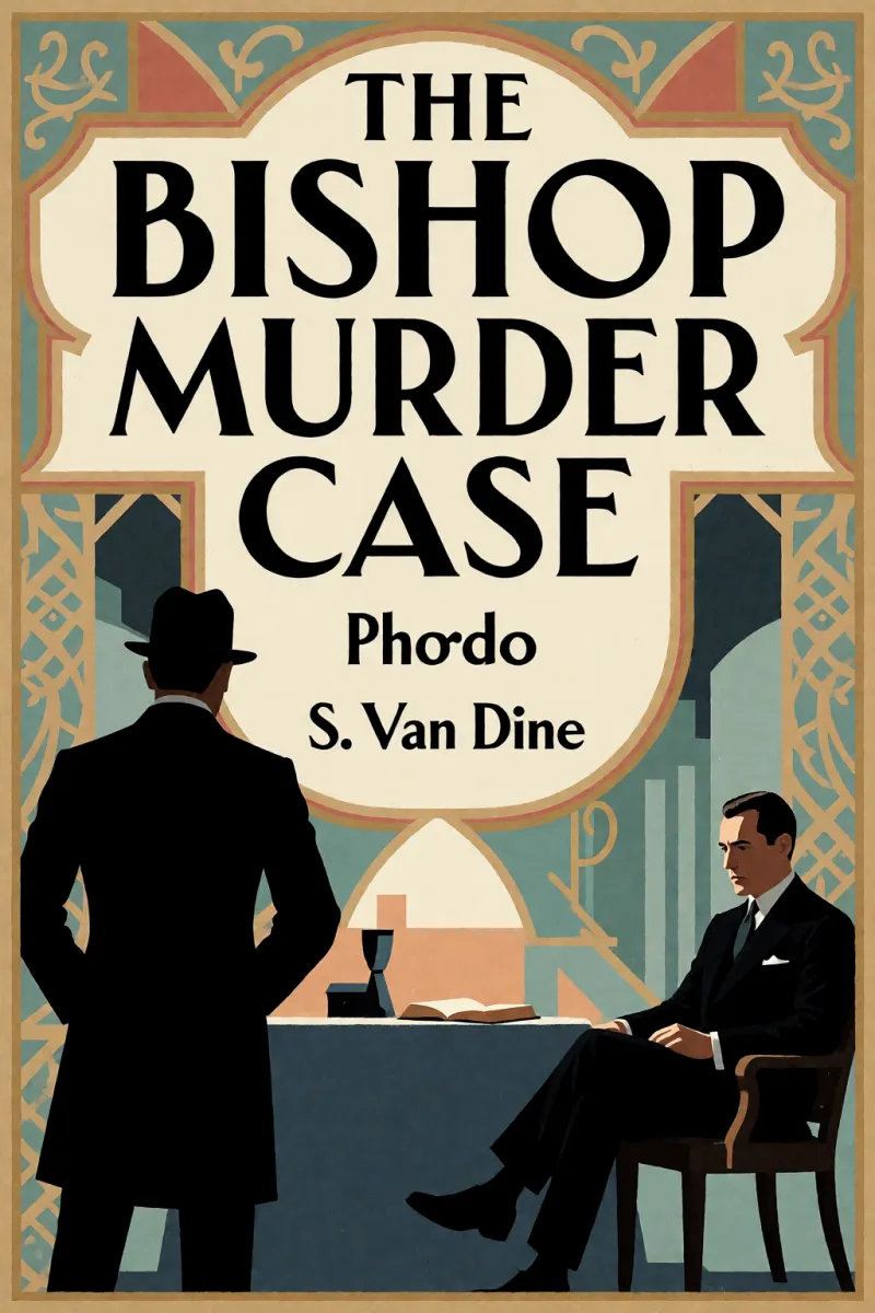 Cover of The Bishop murder case by S. Van Dine