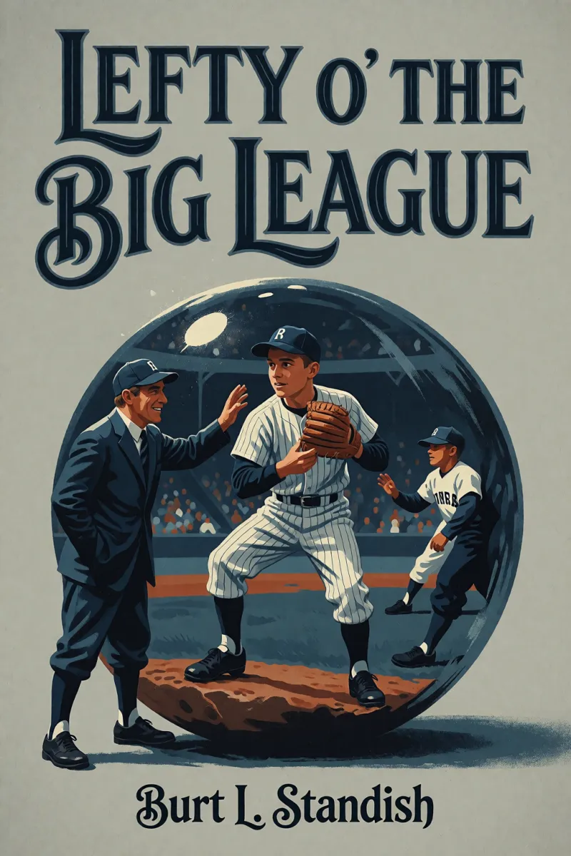 Cover of Lefty o' the Big League by Burt L. Standish