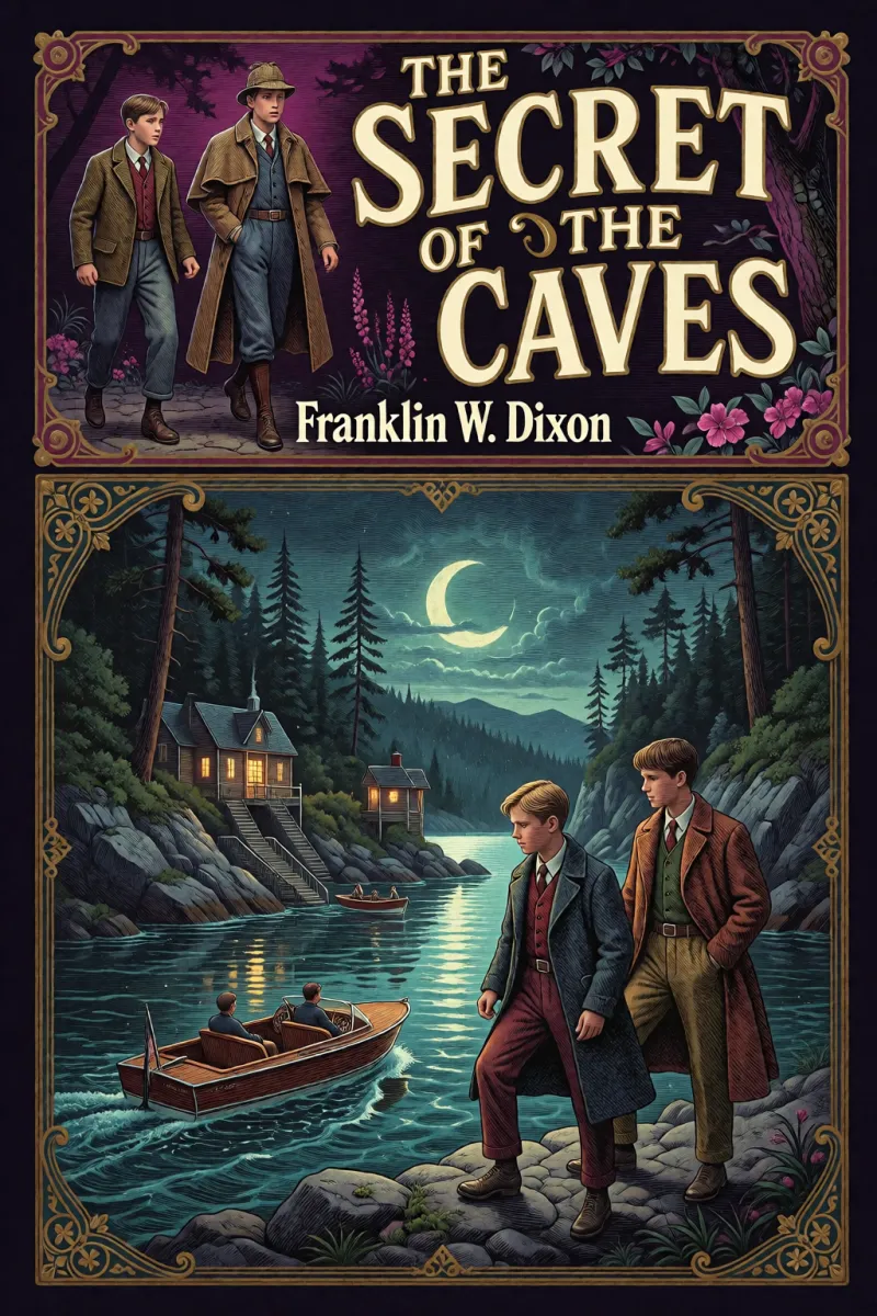 Cover of The secret of the caves by Franklin W. Dixon