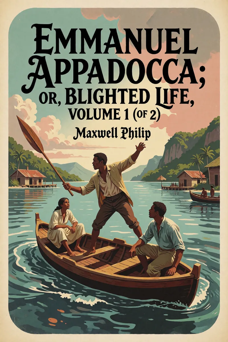 Cover of Emmanuel Appadocca; or, Blighted life, Volume 1 (of 2) by Maxwell Philip