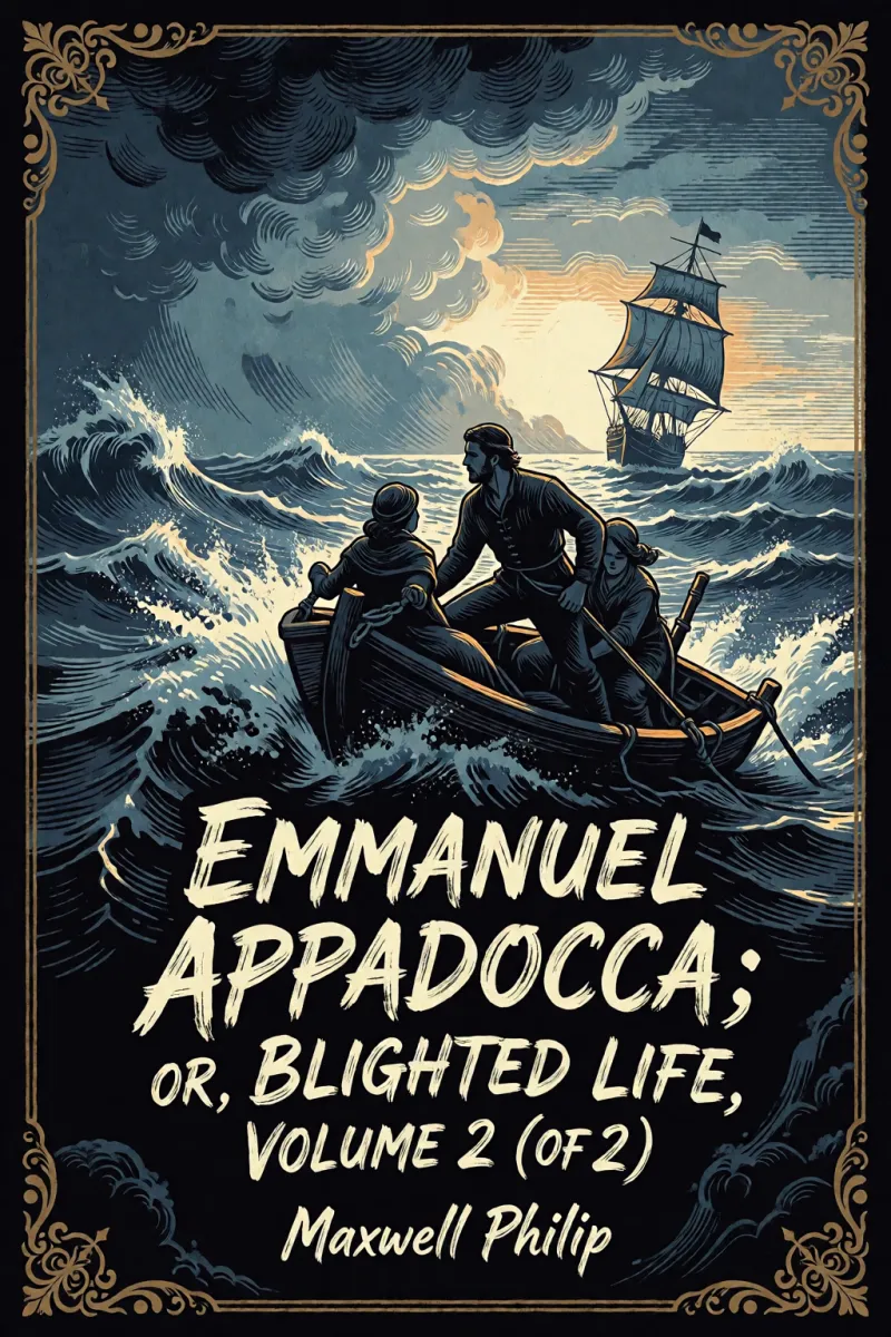 Cover of Emmanuel Appadocca; or, Blighted life, Volume 2 (of 2) by Maxwell Philip