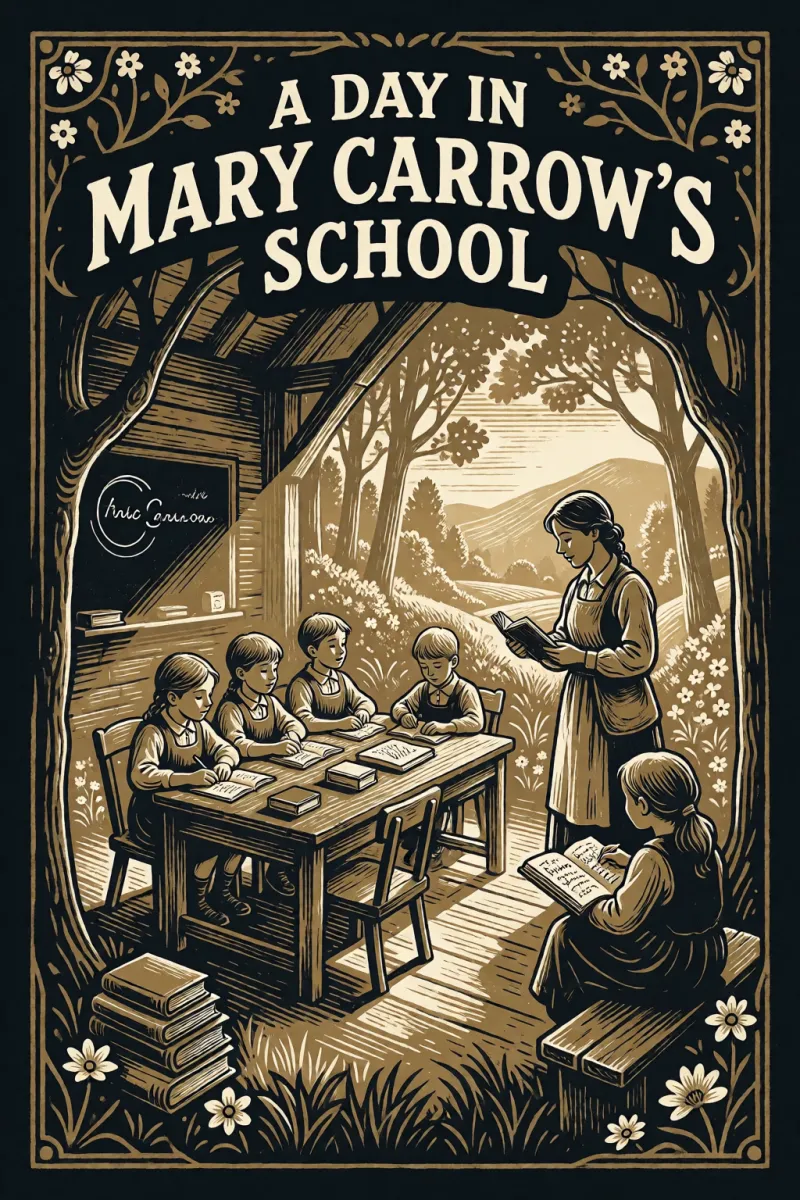 Cover of A day in Mary Carrow's school by Anonymous