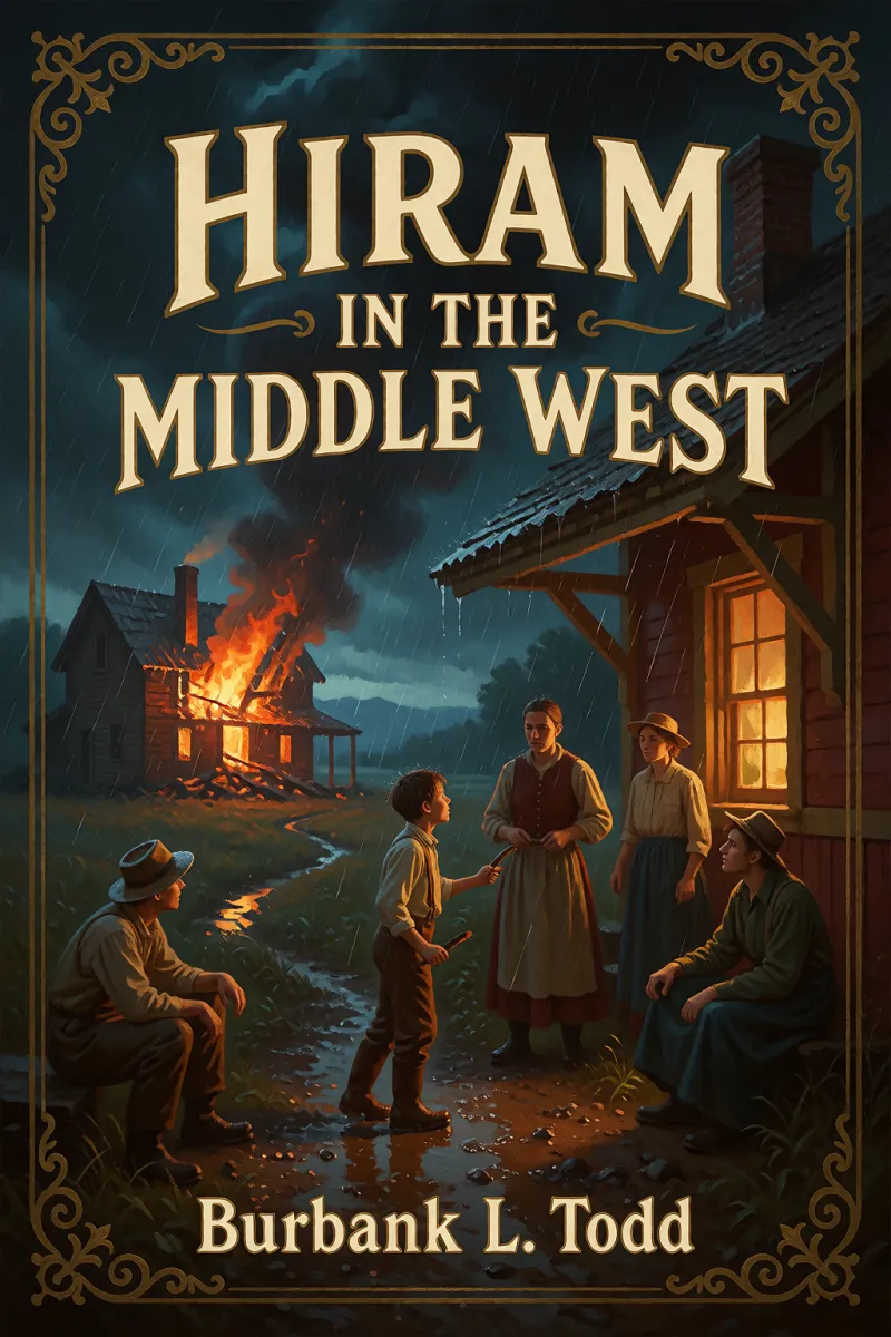Cover of Hiram in the Middle West by Burbank L. Todd