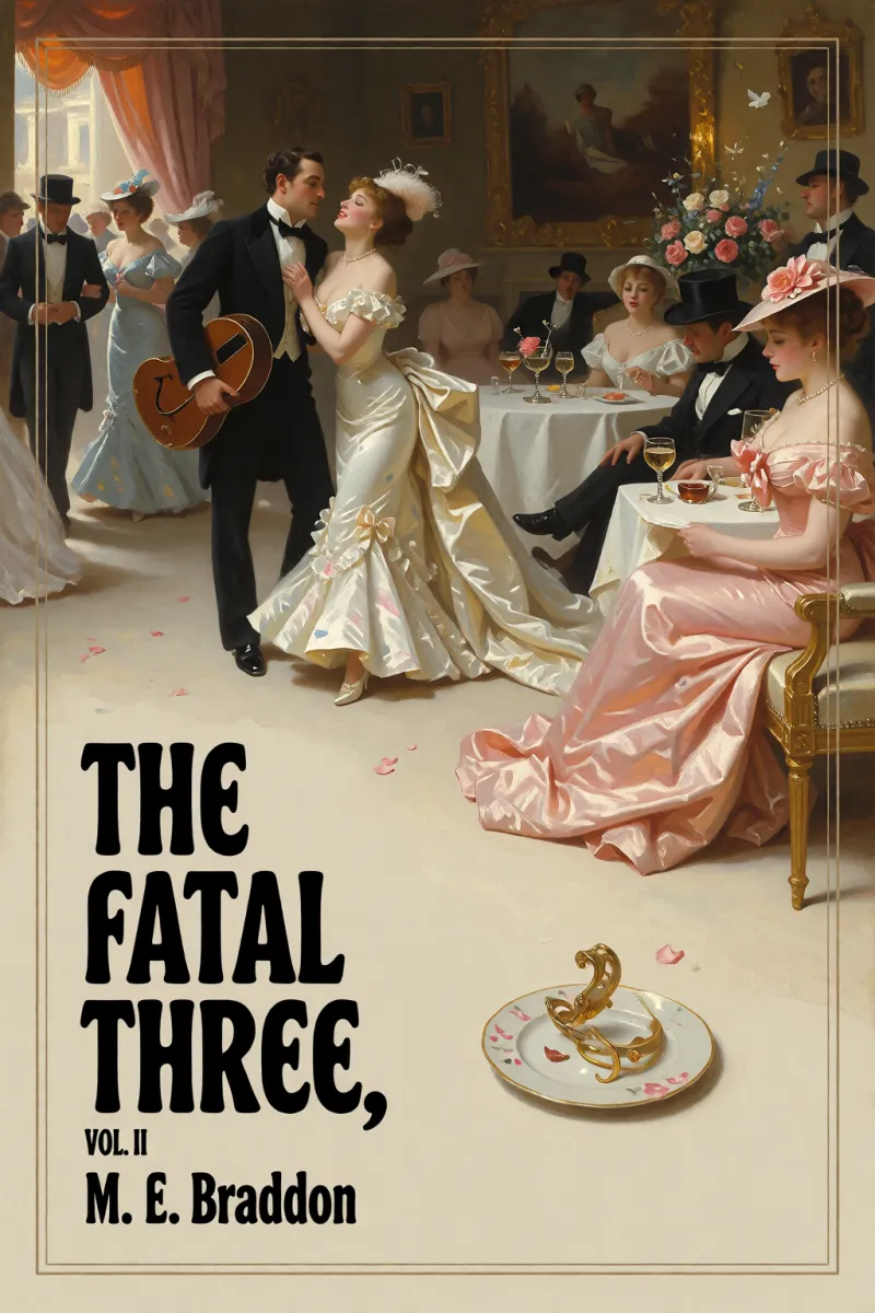 Cover of The fatal three, vol. II by M. E. Braddon