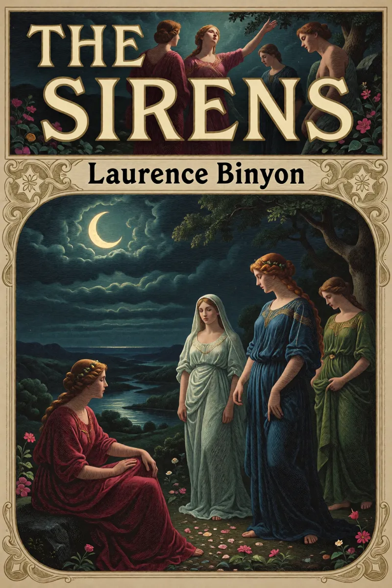 Cover of The sirens by Laurence Binyon