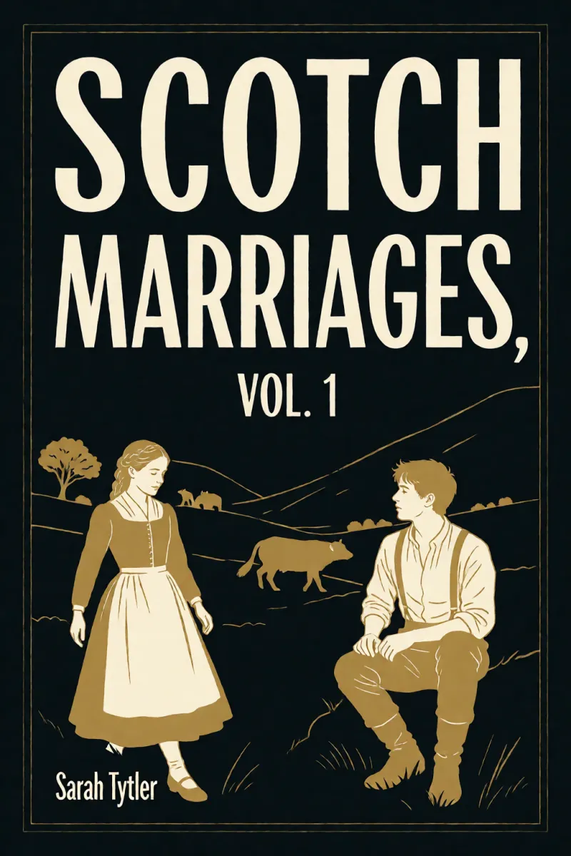 Cover of Scotch marriages, vol. 1 by Sarah Tytler