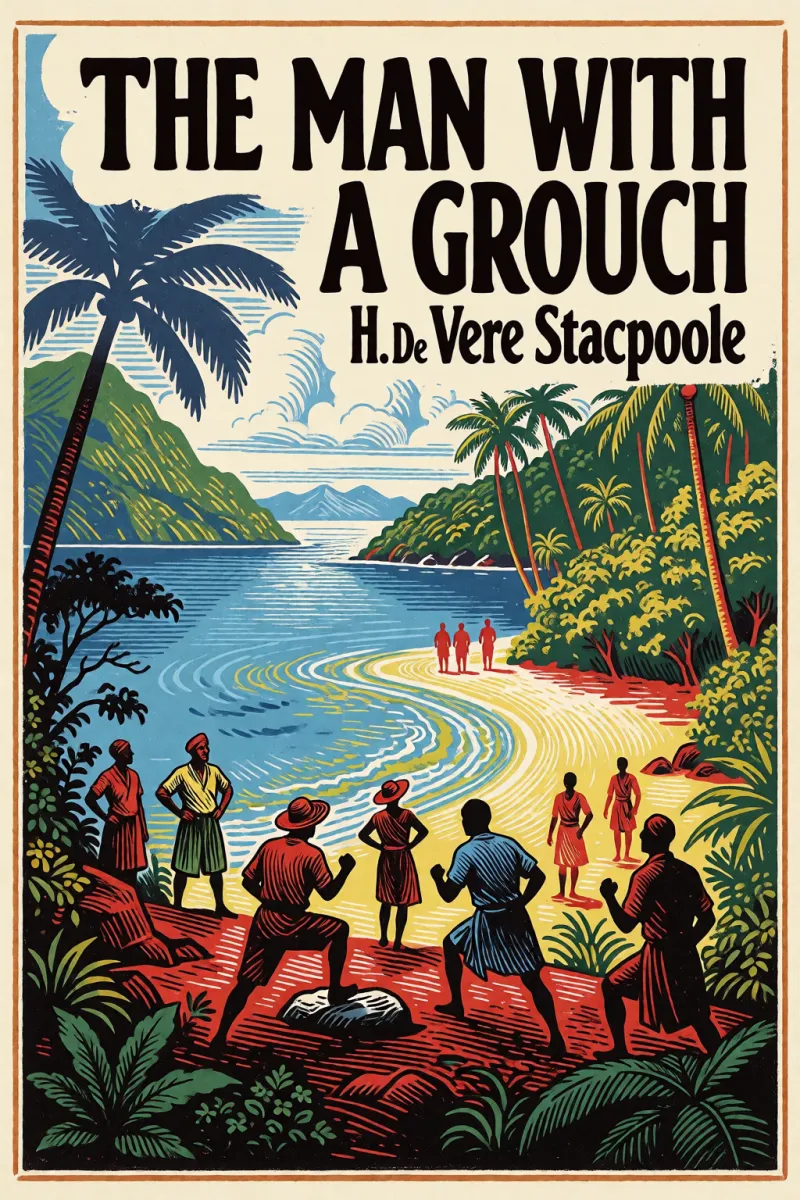 Cover of The man with a grouch by H. De Vere Stacpoole